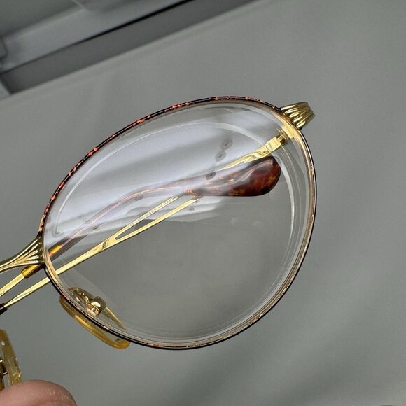 Christian Dior Eyeglasses 2863 41 Gold & Tortoise Red 56 []16-140 - Picture 14 of 16